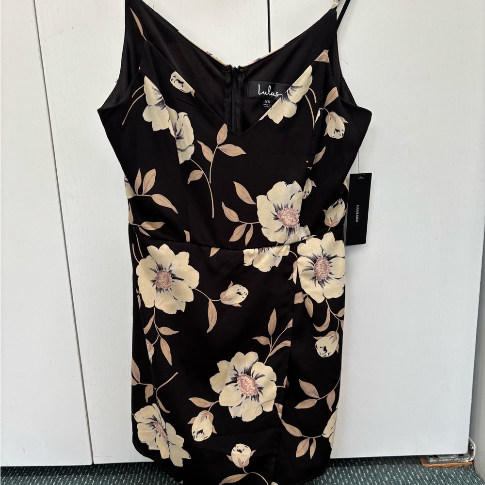 Lulu's Tan and Pink Sheath Jumpsuit